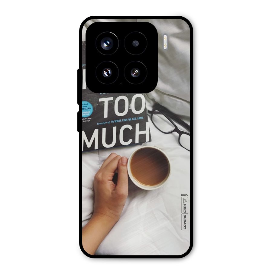 Good Reads And Coffee Metal Back Case for Xiaomi 15