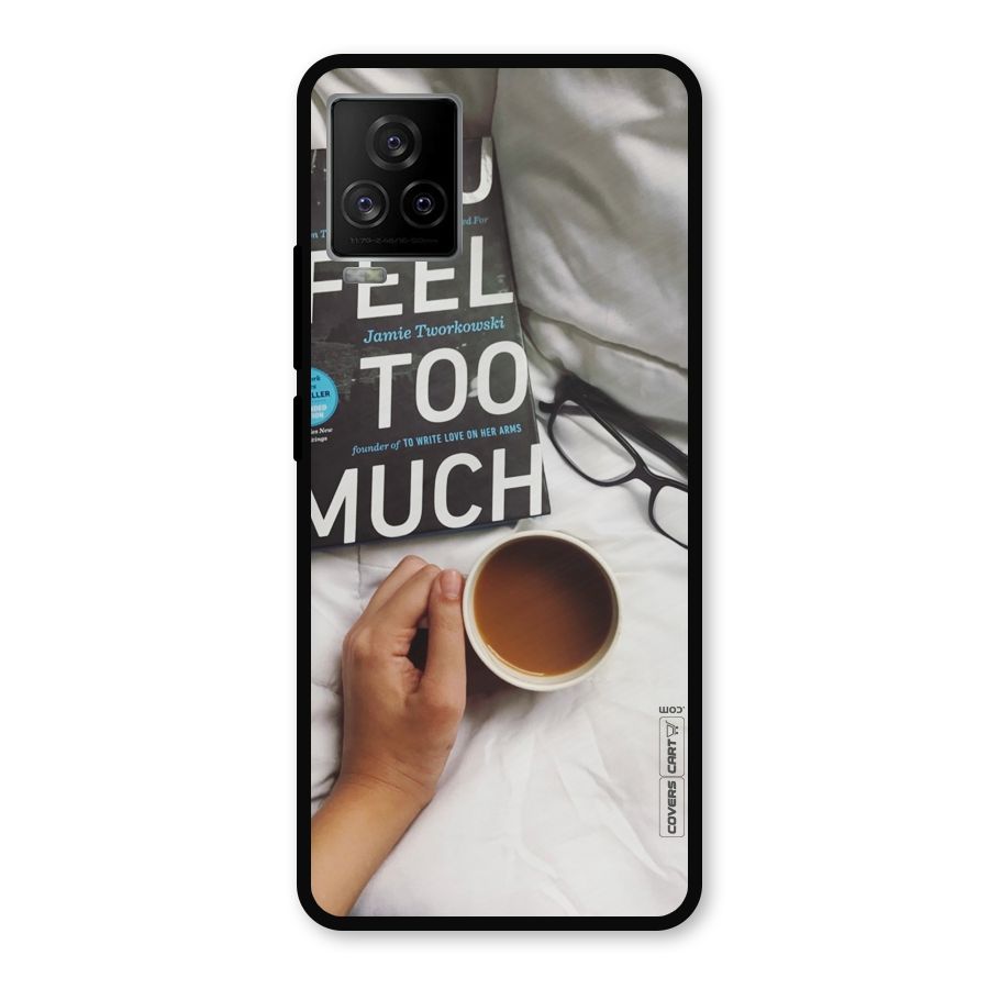 Good Reads And Coffee Metal Back Case for iQOO 7 Legend 5G