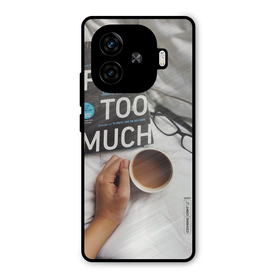 Good Reads And Coffee Metal Back Case for iQOO Neo 10R