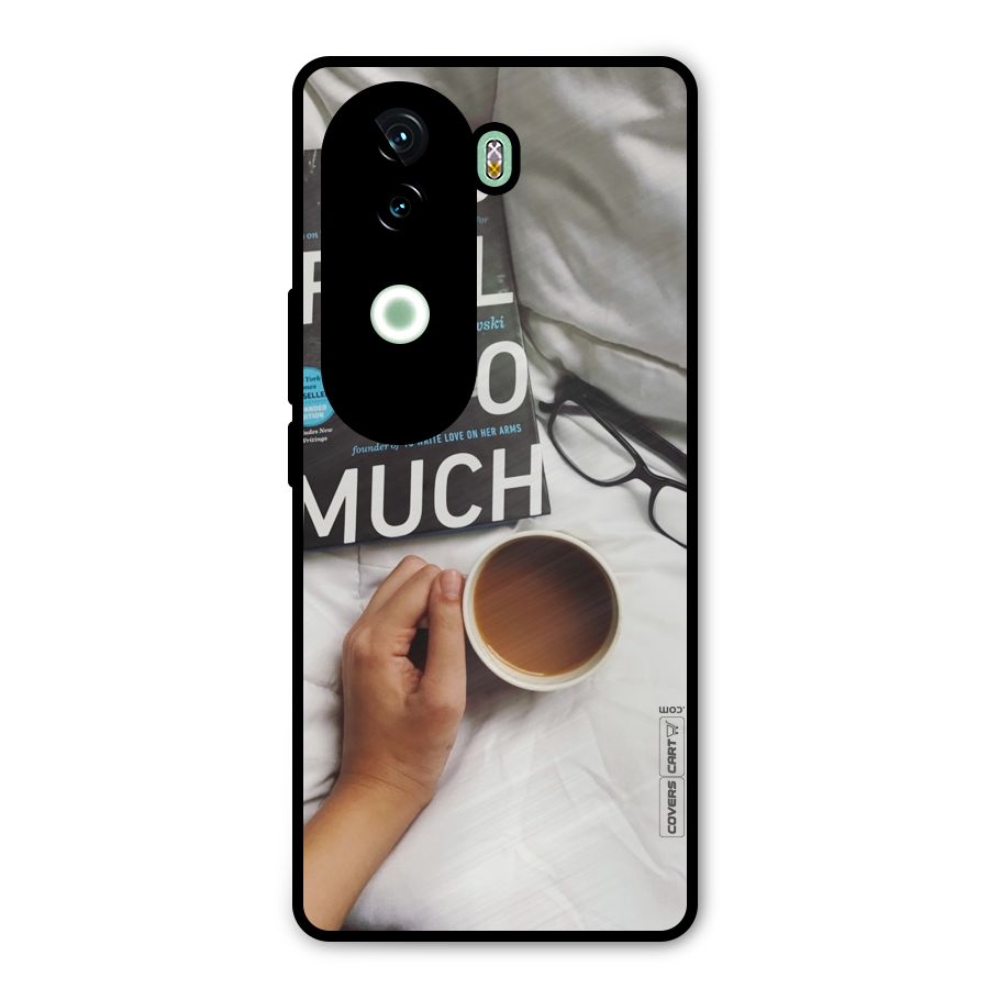 Good Reads And Coffee Metal Back Case for iQOO Z9s
