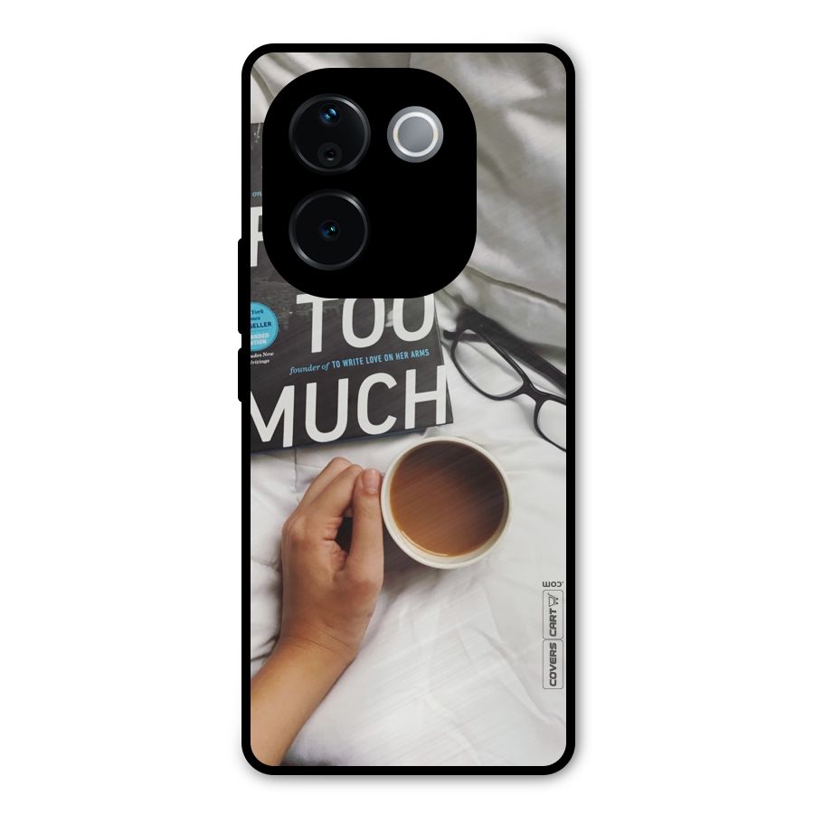 Good Reads And Coffee Metal Back Case for iQOO Z9s Pro