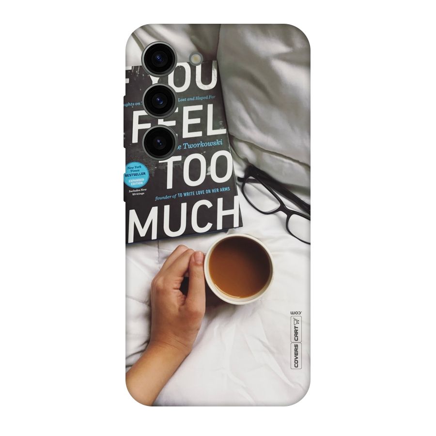 Good Reads And Coffee Original Polycarbonate Back Case for Galaxy S23