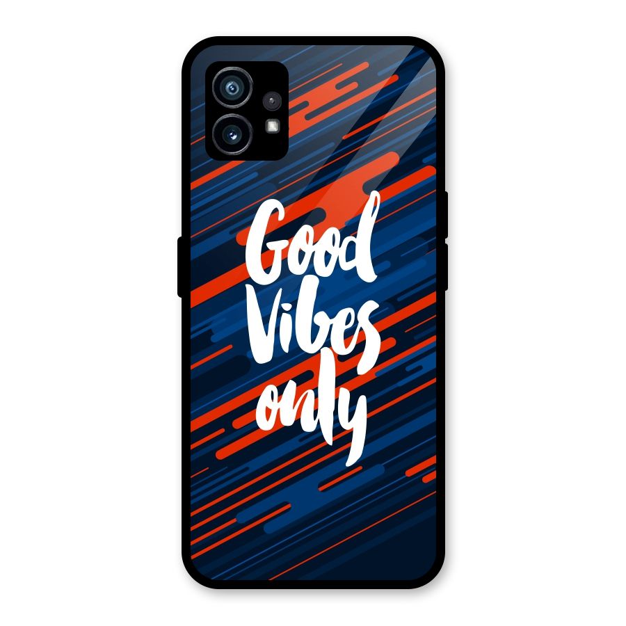 Good Vibes Only Glass Back Case for Nothing Phone 1