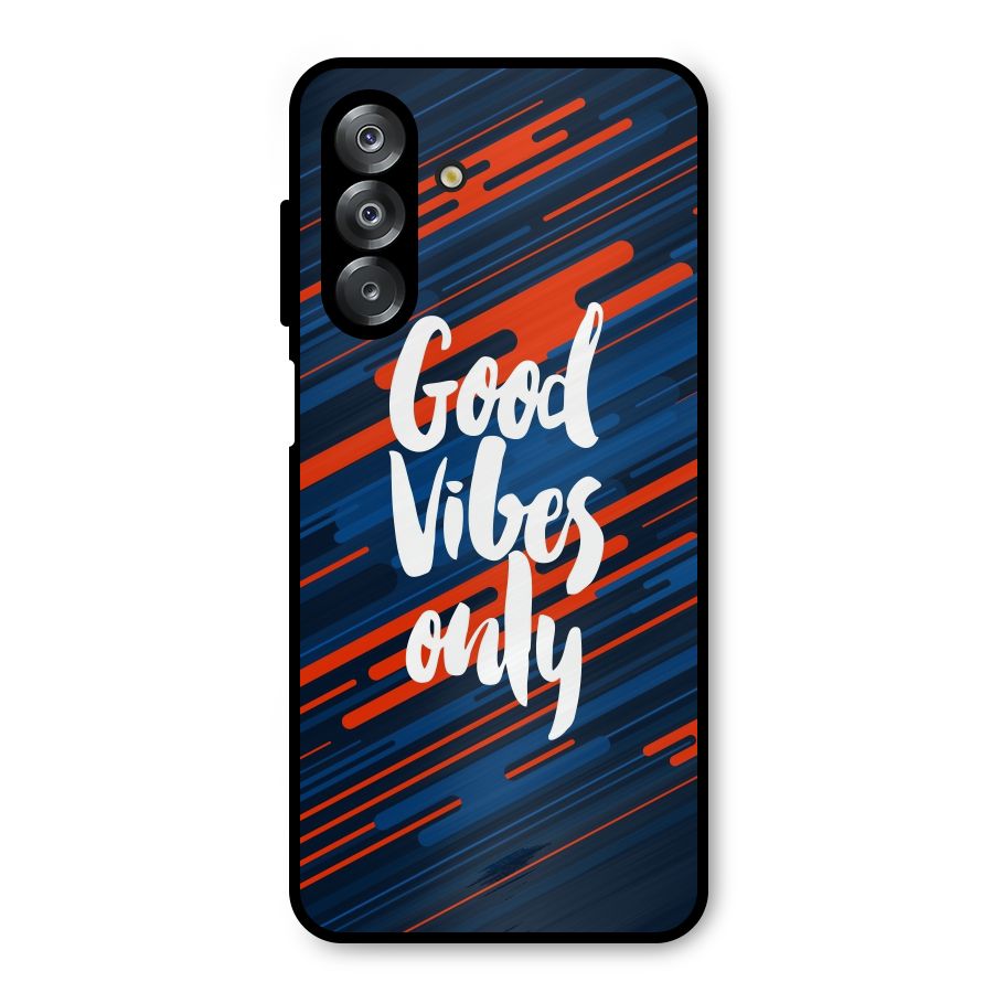 Good Vibes Only Metal Back Case for Galaxy A26