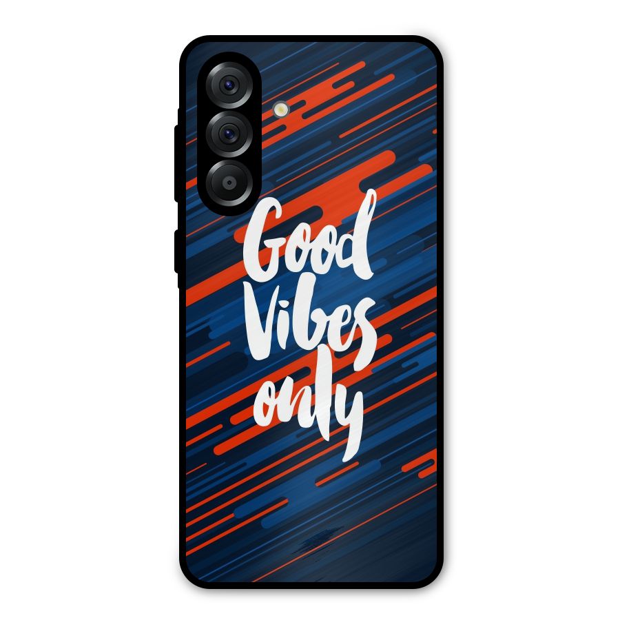 Good Vibes Only Metal Back Case for Galaxy A56