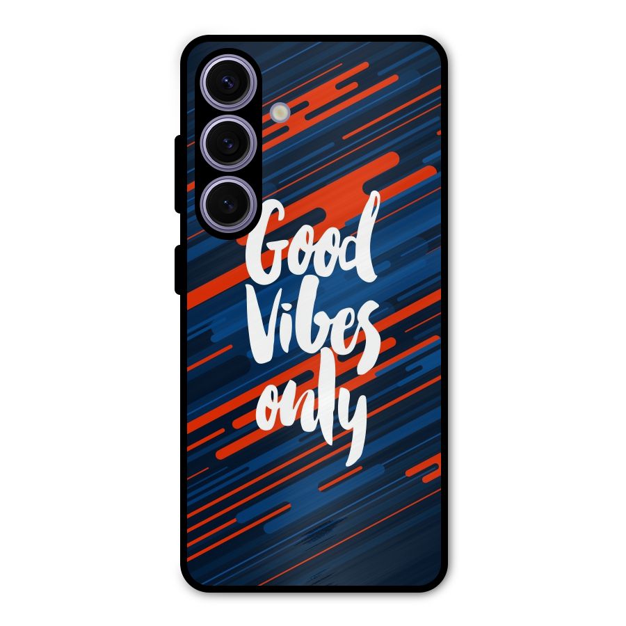 Good Vibes Only Metal Back Case for Galaxy S24