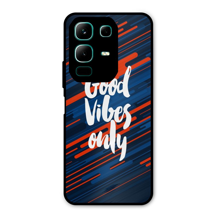 Good Vibes Only Metal Back Case for Infinix Note 50x