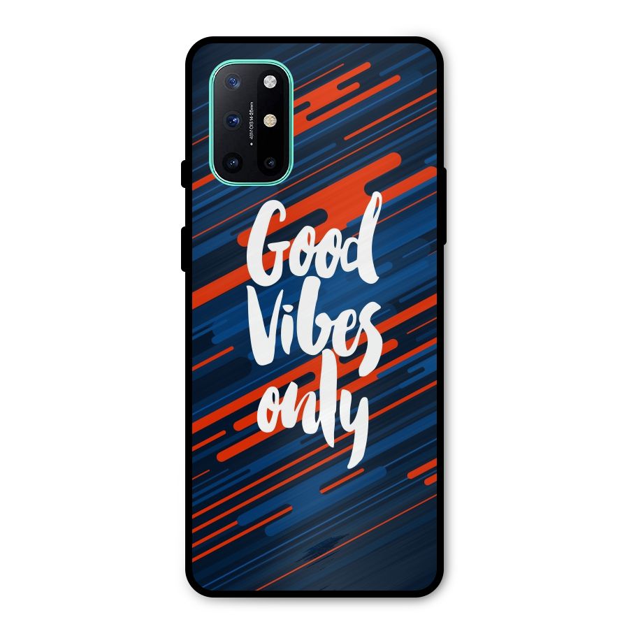 Good Vibes Only Metal Back Case for OnePlus 8T