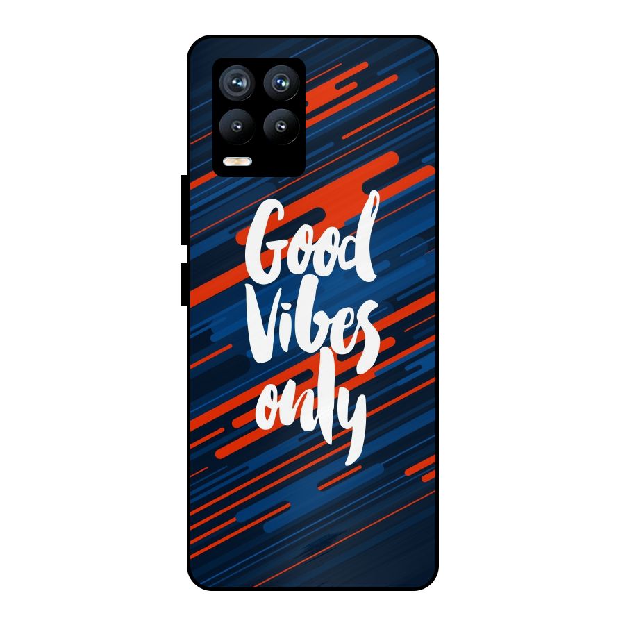 Good Vibes Only Metal Back Case for Realme 8 Pro