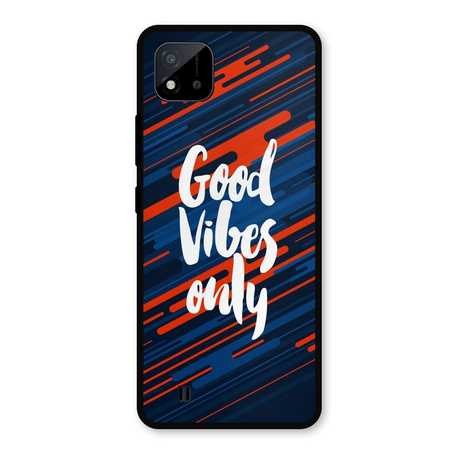 Good Vibes Only Metal Back Case for Realme C11 2021