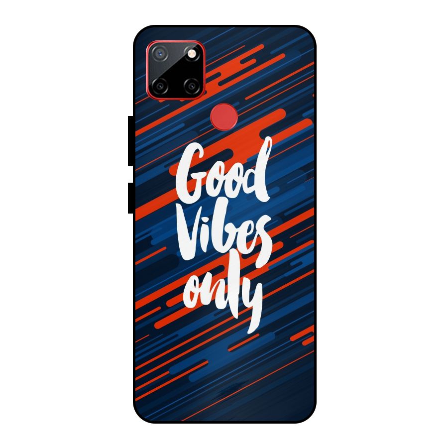 Good Vibes Only Metal Back Case for Realme C12