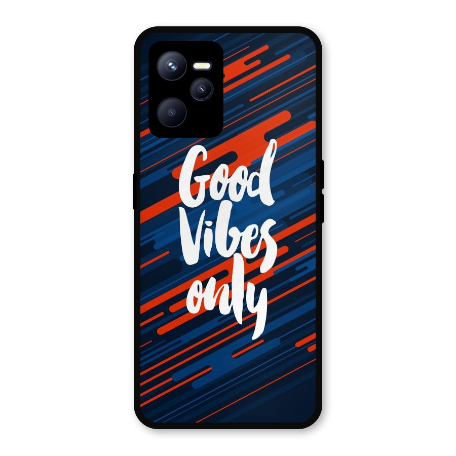 Good Vibes Only Metal Back Case for Realme C35