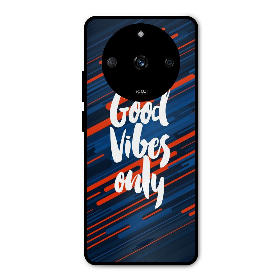 Good Vibes Only Metal Back Case for Realme Narzo 60 5G