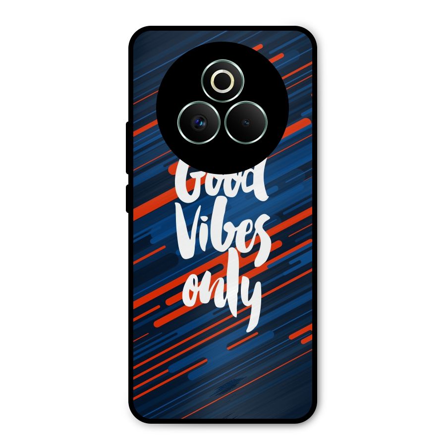 Good Vibes Only Metal Back Case for Realme P3 Pro