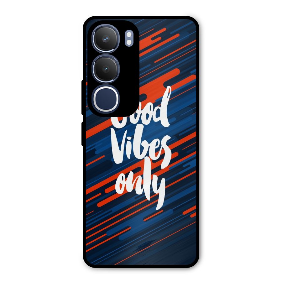 Good Vibes Only Metal Back Case for Vivo Y29