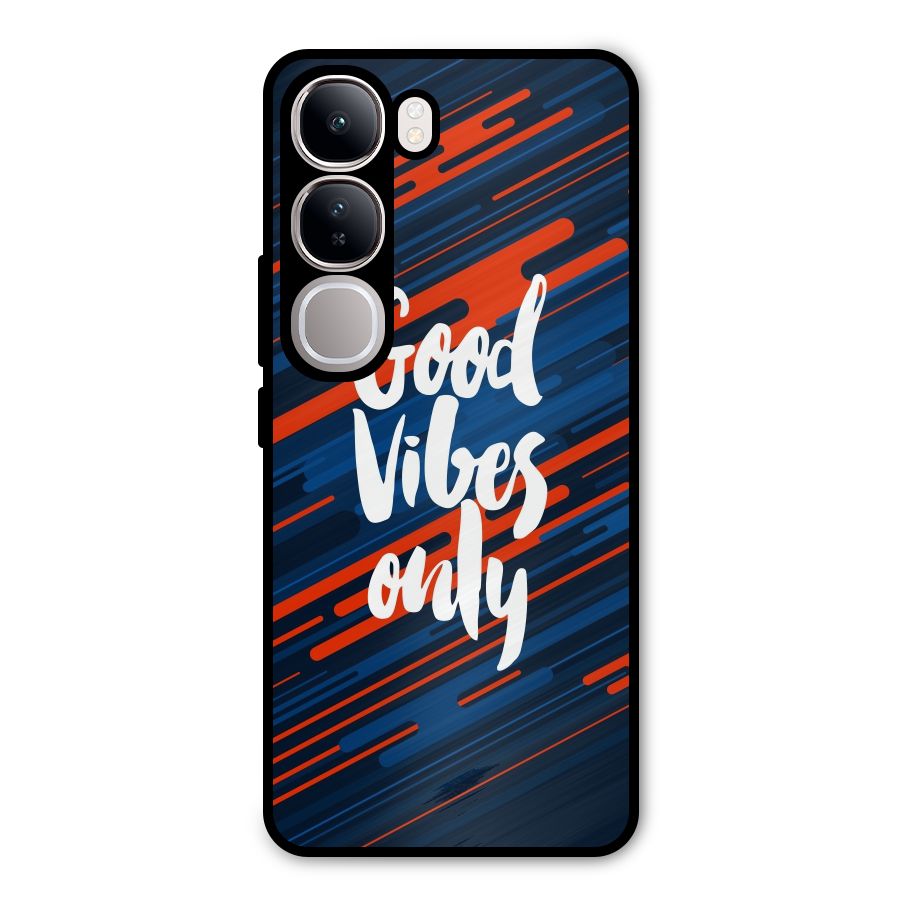 Good Vibes Only Metal Back Case for Vivo Y300