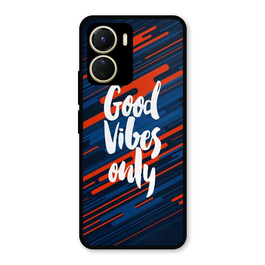Good Vibes Only Metal Back Case for Vivo Y56