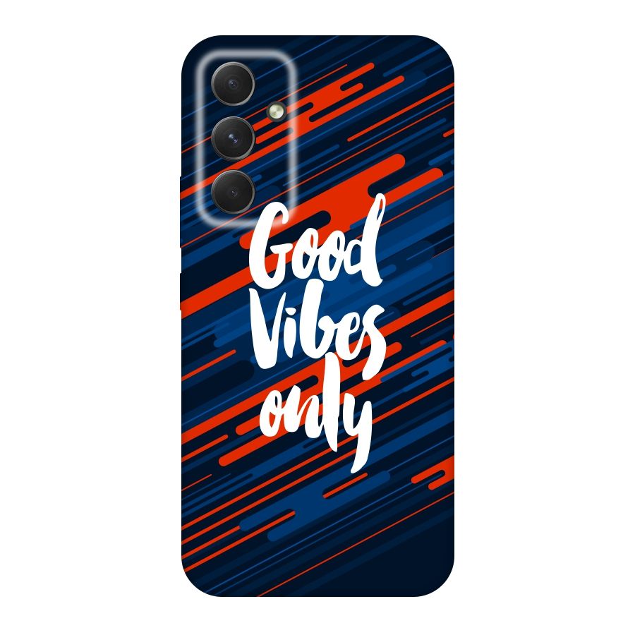 Good Vibes Only Original Polycarbonate Back Case for Galaxy A54