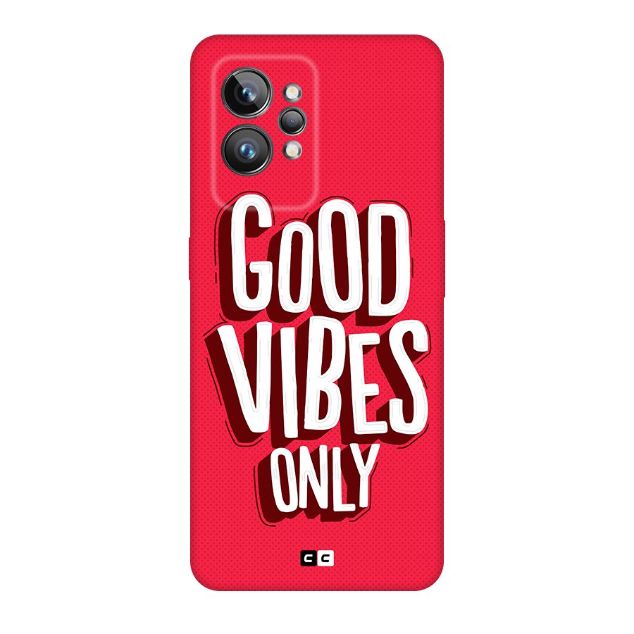 Good Vibes Only Pop Art Original Polycarbonate Back Case for Realme GT2 Pro