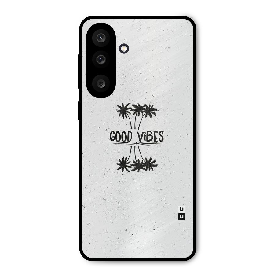 Good Vibes Rugged Metal Back Case for Galaxy M56