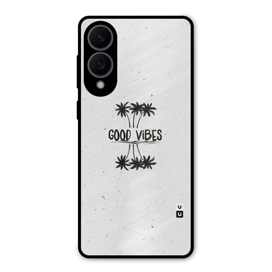 Good Vibes Rugged Metal Back Case for Galaxy S25 Edge