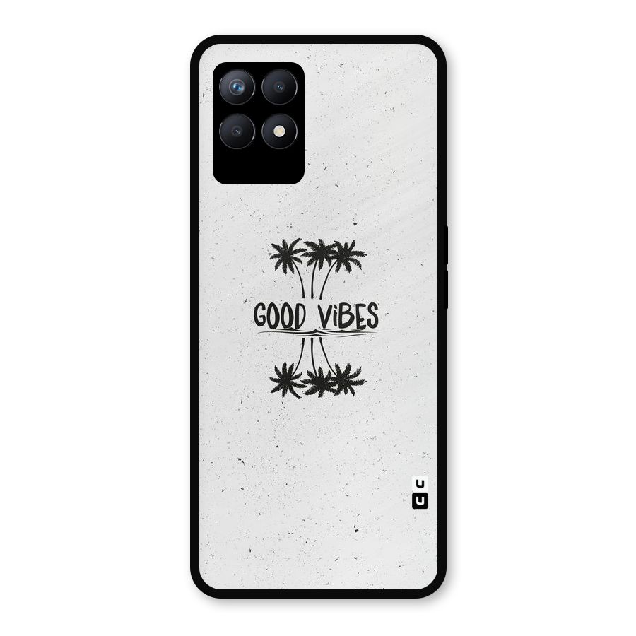 Good Vibes Rugged Metal Back Case for Realme Narzo 50