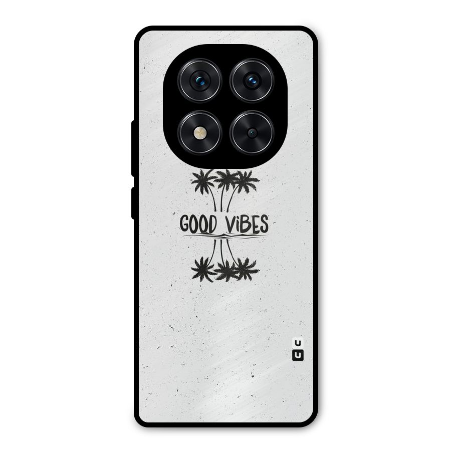 Good Vibes Rugged Metal Back Case for Redmi Note 14 Pro 5G