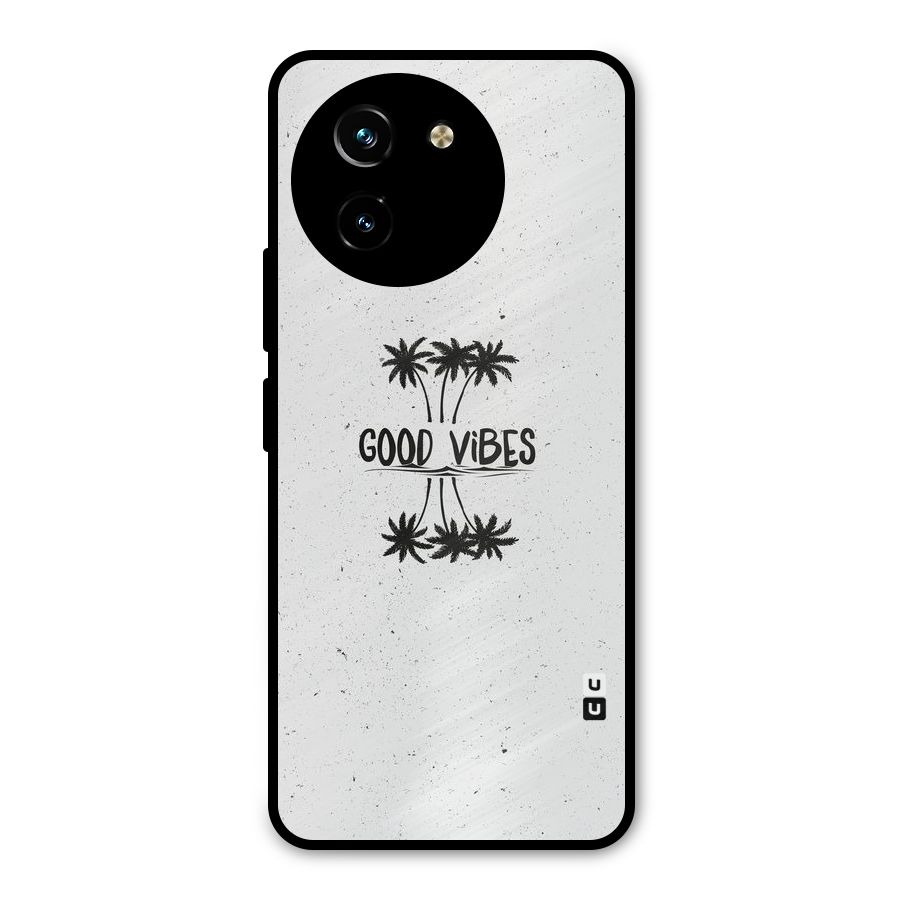 Good Vibes Rugged Metal Back Case for Vivo T3x