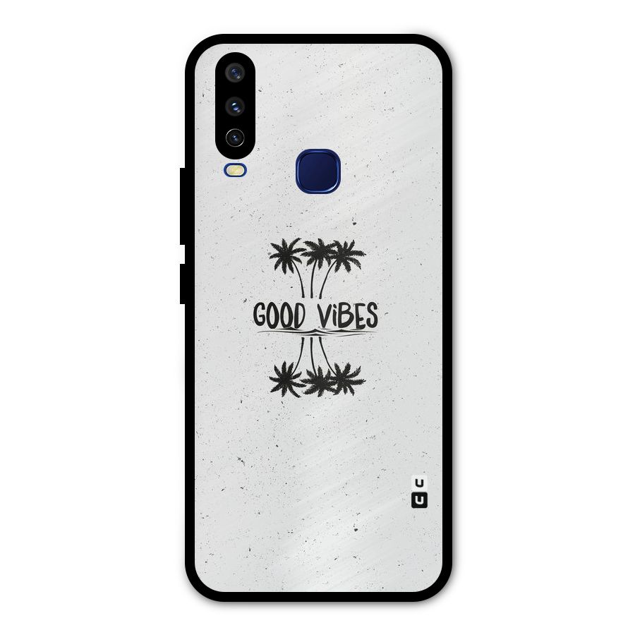 Good Vibes Rugged Metal Back Case for Vivo Y15
