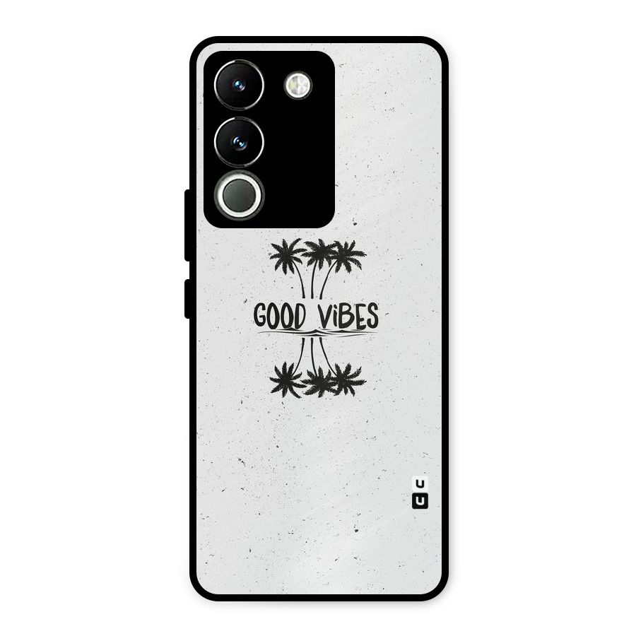 Good Vibes Rugged Metal Back Case for Vivo Y200