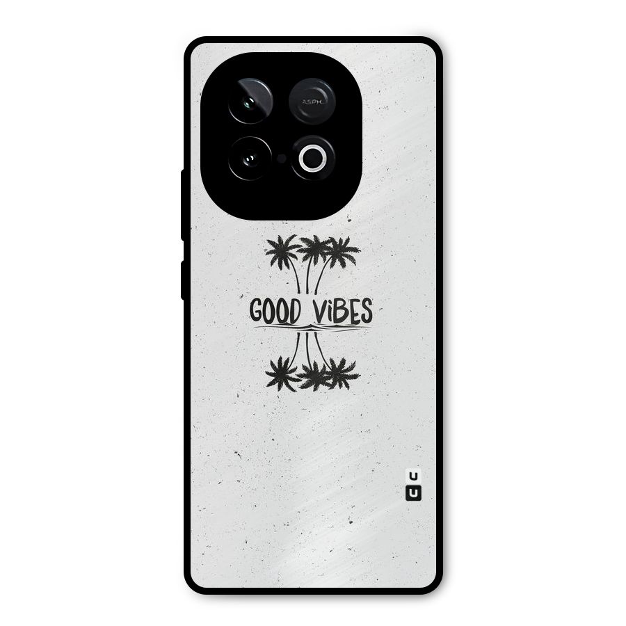 Good Vibes Rugged Metal Back Case for iQOO Neo 10