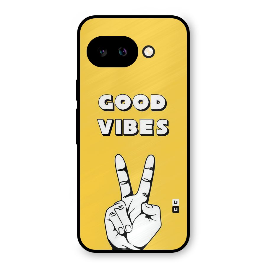 Good Vibes Victory Metal Back Case for Google Pixel 9a