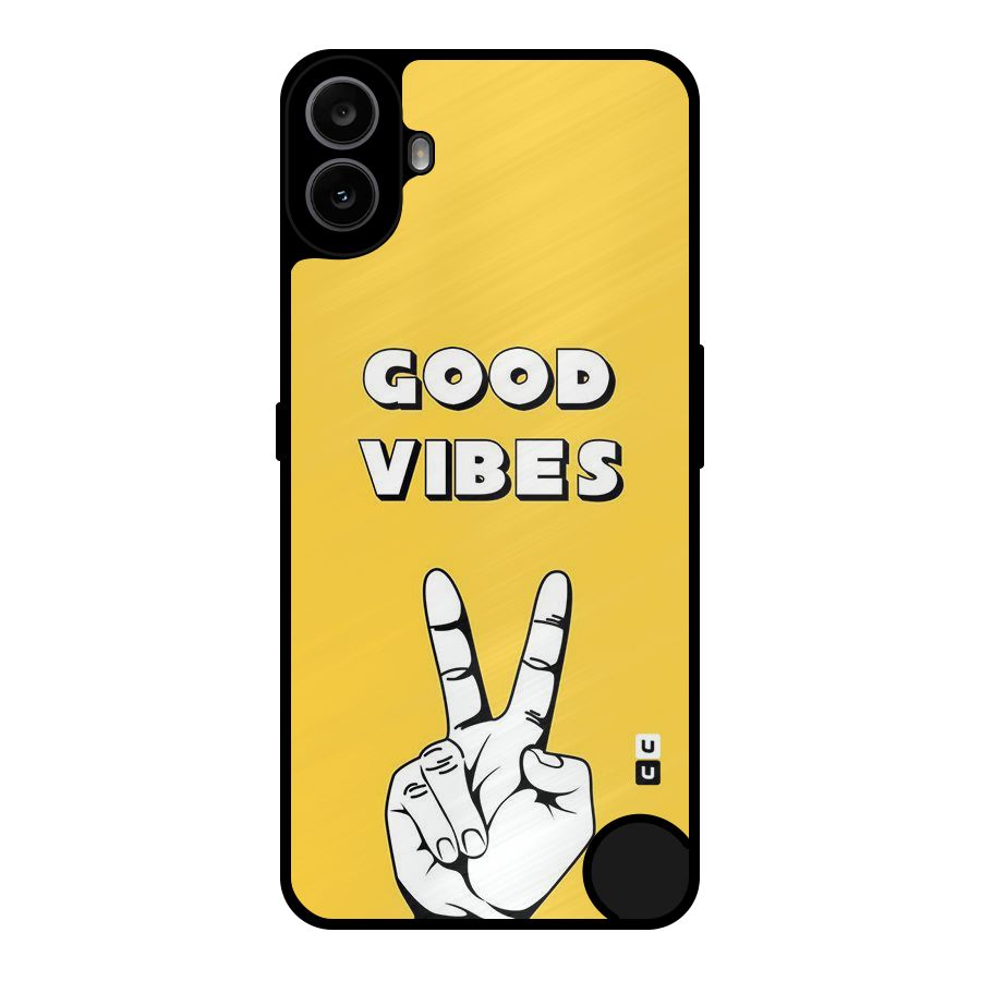 Good Vibes Victory Metal Back Case for Nothing CMF Phone 1