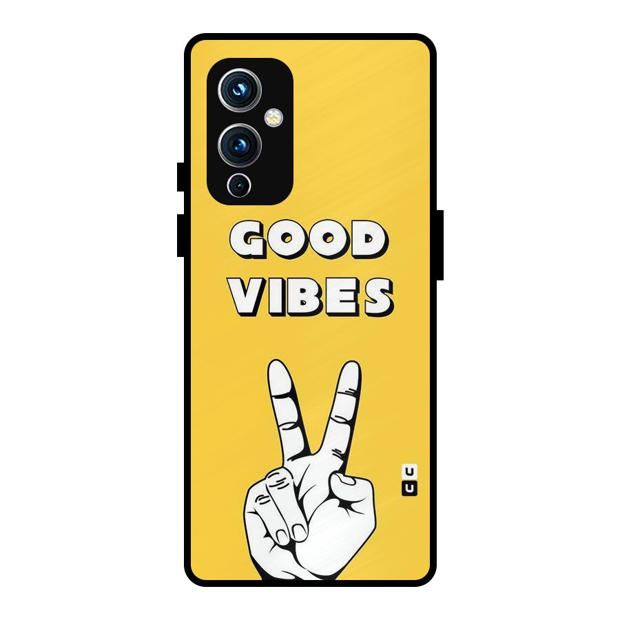Good Vibes Victory Metal Back Case for OnePlus 9