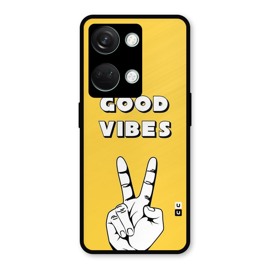 Good Vibes Victory Metal Back Case for OnePlus Nord 3