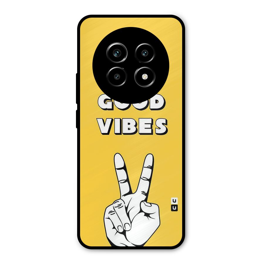 Good Vibes Victory Metal Back Case for Realme 13 Pro