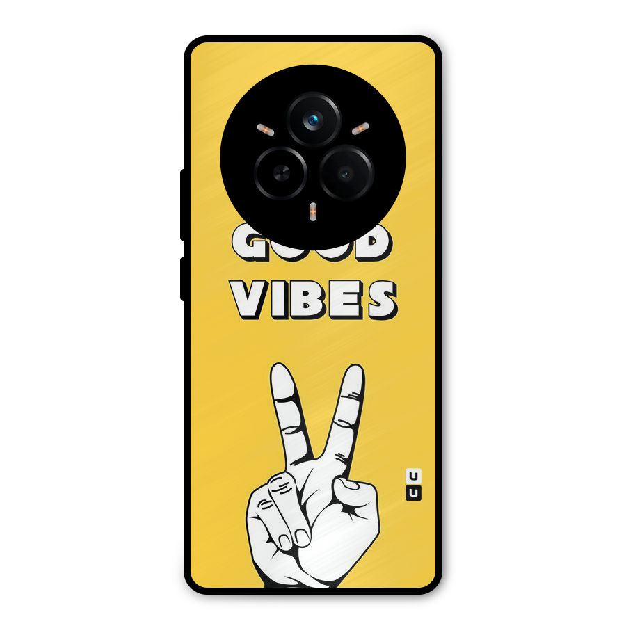 Good Vibes Victory Metal Back Case for Realme 14 Pro Plus