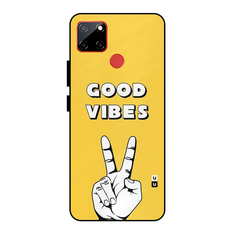 Good Vibes Victory Metal Back Case for Realme C12