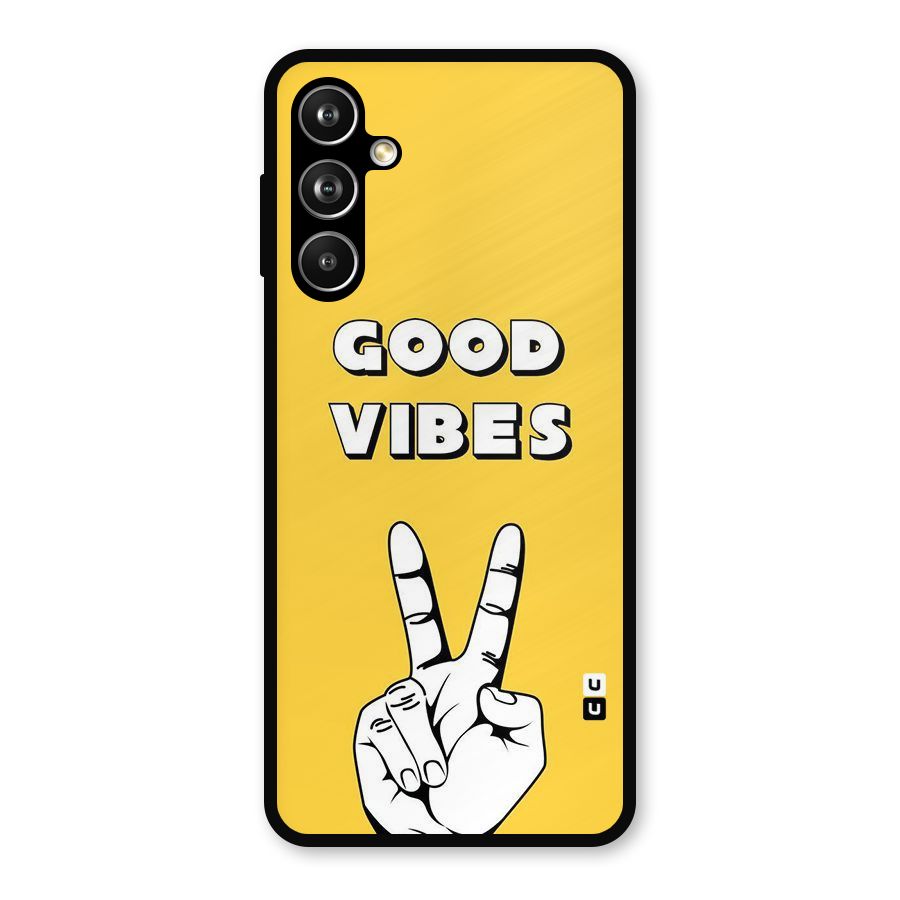 Good Vibes Victory Metal Back Case for Samsung Galaxy M54