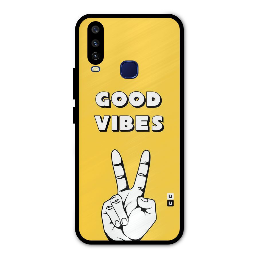 Good Vibes Victory Metal Back Case for Vivo Y15