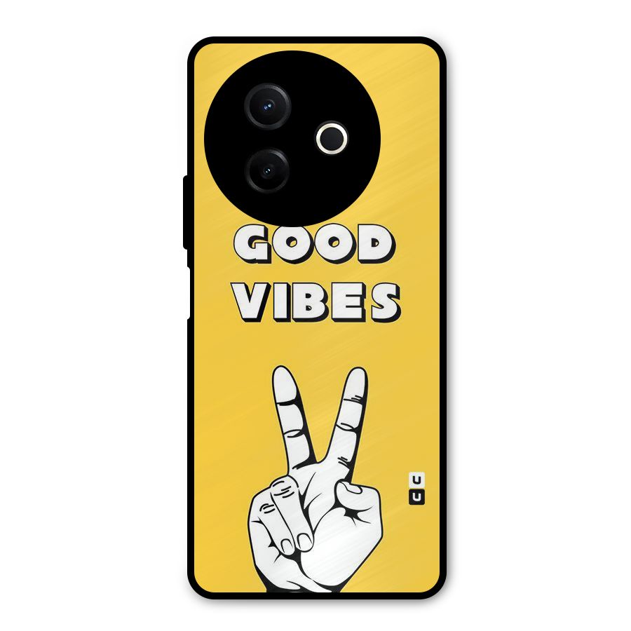Good Vibes Victory Metal Back Case for Vivo Y39