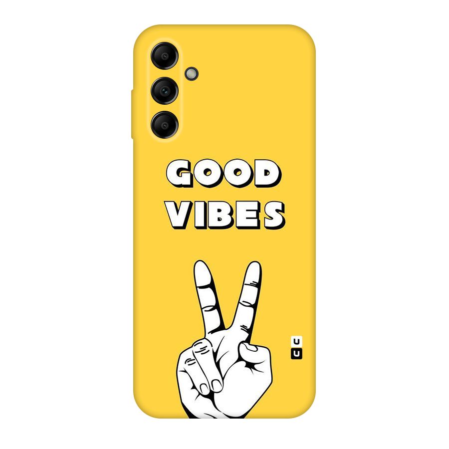 Good Vibes Victory Original Polycarbonate Back Case for Galaxy A14 5G