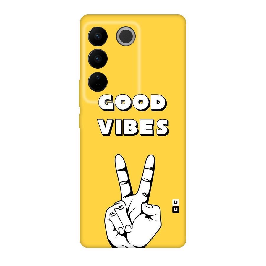 Good Vibes Victory Original Polycarbonate Back Case for Vivo V27