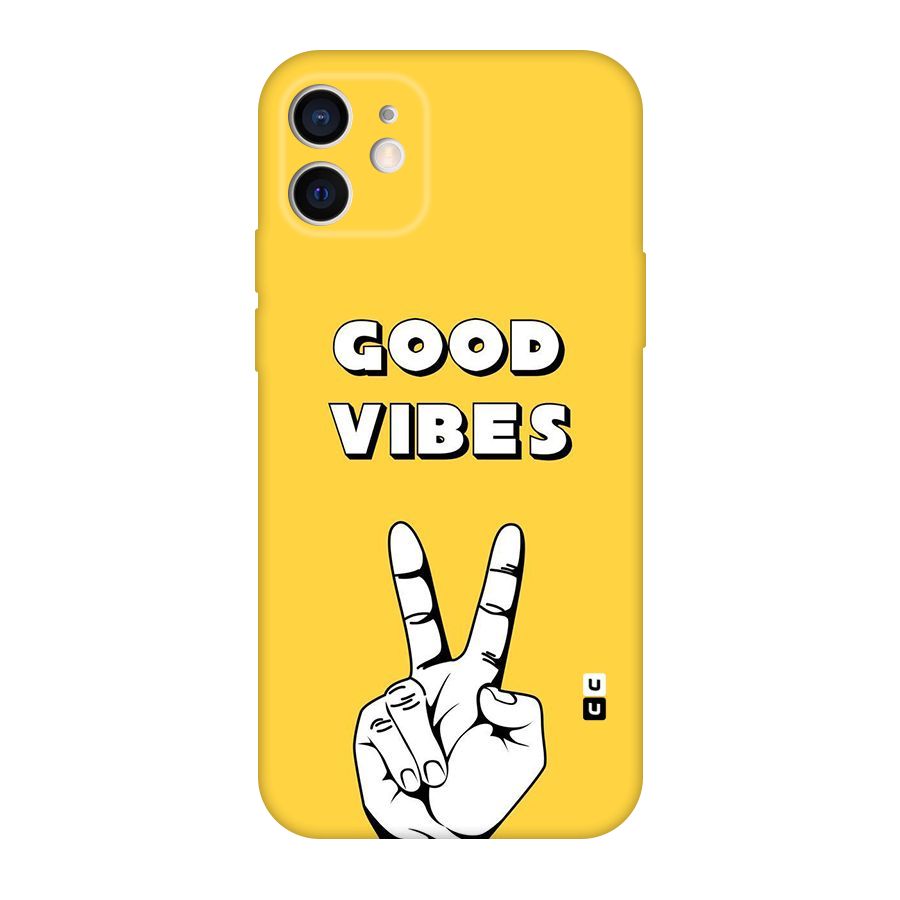 Good Vibes Victory Original Polycarbonate Back Case for iPhone 12