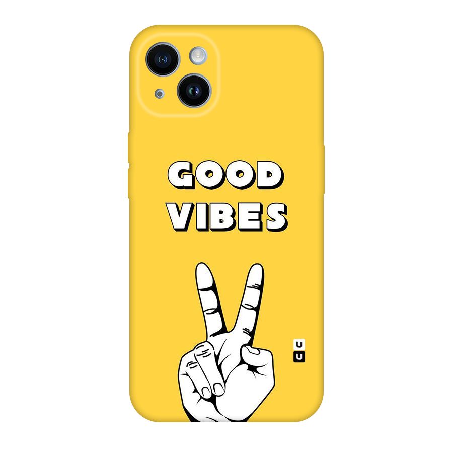 Good Vibes Victory Original Polycarbonate Back Case for iPhone 14