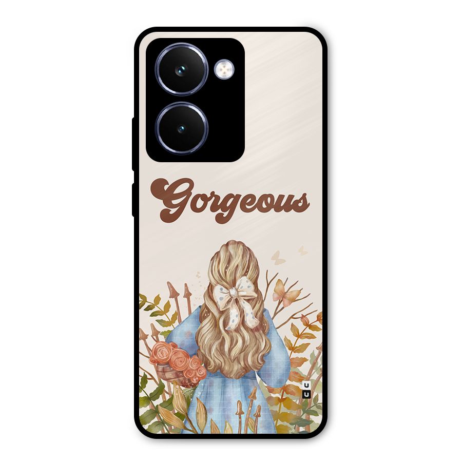 Gorgeous Girl Metal Back Case for Realme P3 Ultra