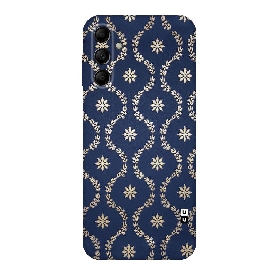 Gorgeous Gold Leaf Pattern Original Polycarbonate Back Case for Galaxy A14 5G