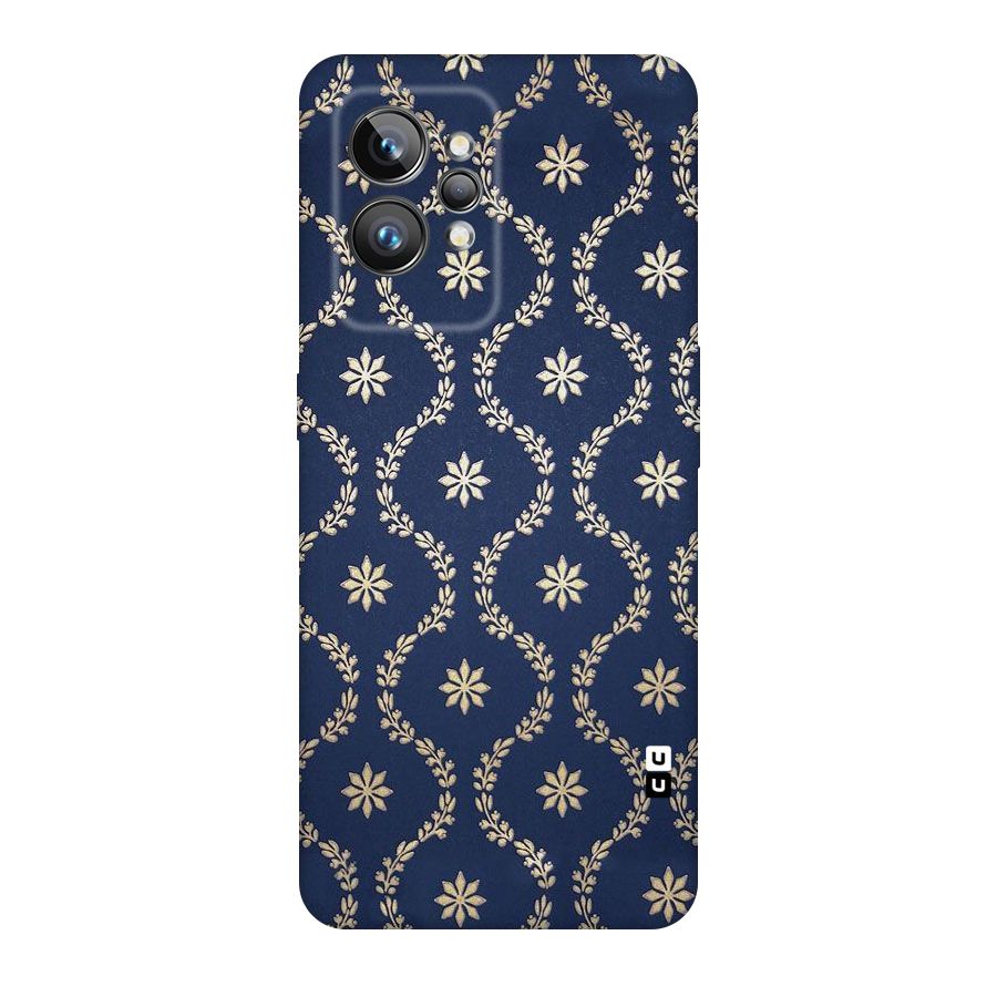Gorgeous Gold Leaf Pattern Original Polycarbonate Back Case for Realme GT2 Pro