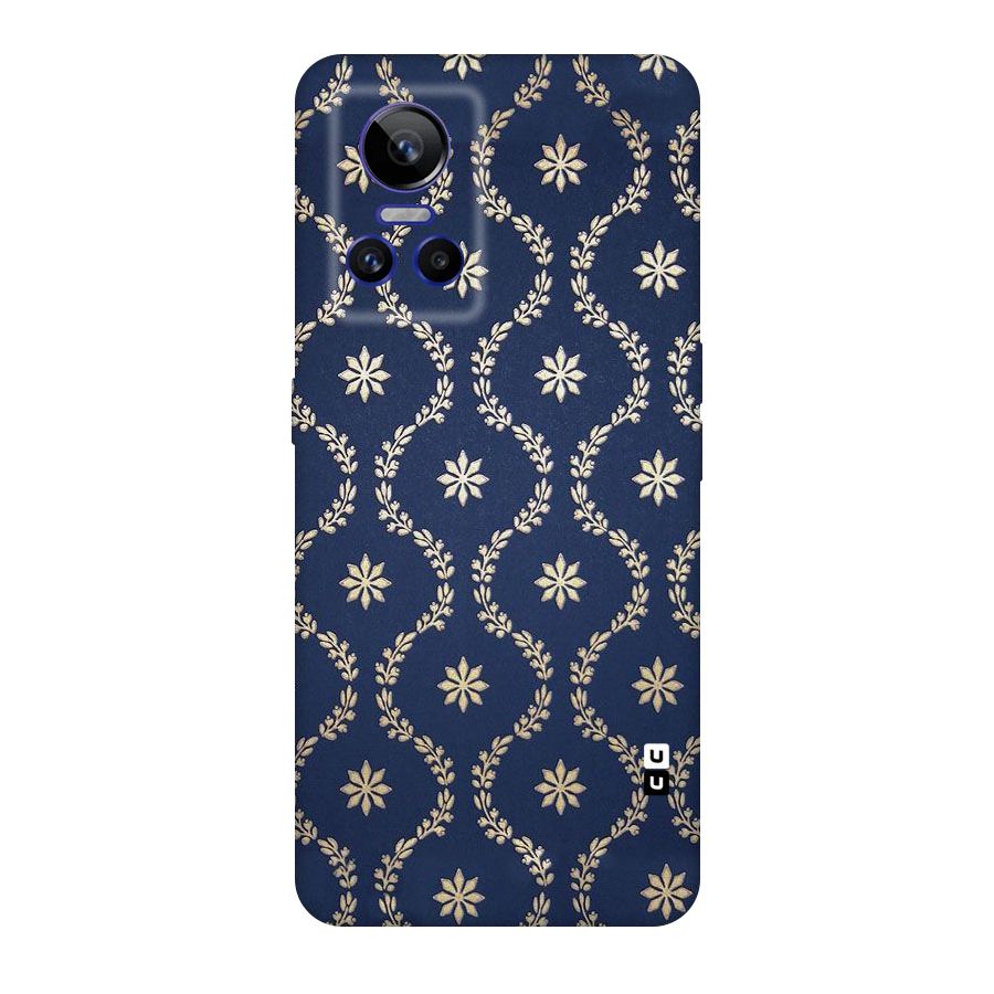 Gorgeous Gold Leaf Pattern Original Polycarbonate Back Case for Realme GT Neo 3