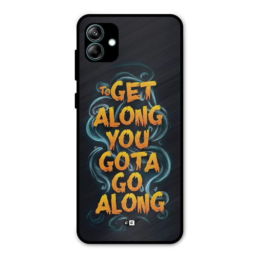 Gota Go Along Metal Back Case for Galaxy A04